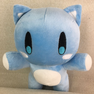 【现货】虚拟主播猫羽雫cos鲨鱼娘猫娘二次元周边毛绒公仔玩偶