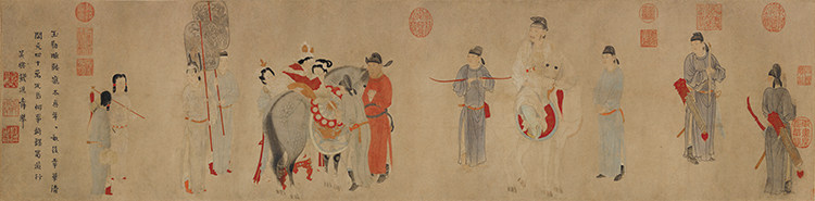 元朝人物古画图片,元朝人物图片_大山谷图库