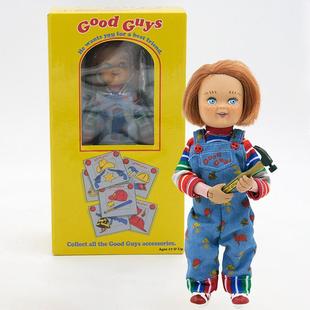 鬼娃回魂 Neca 手办 蓝光限量布衣版 Chucky 恰奇娃娃 玩具摆件