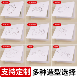 电表箱装饰画弱电箱遮挡多媒体信息网线盒新超薄盖板装饰画免打孔