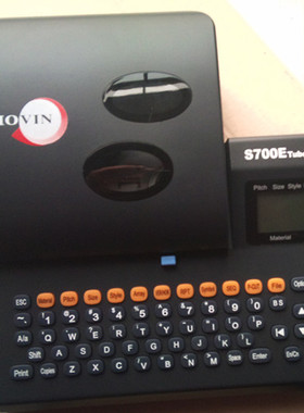 标映线号机 S700E 连电脑PVC线管打号机不干胶贴纸打码机套管打标