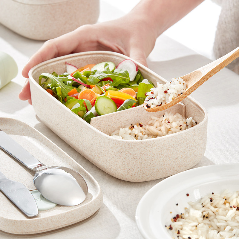 乐葵分隔大众有机塑料便当盒内胆