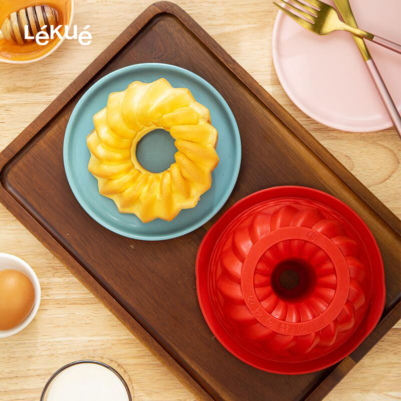 LEKUE乐葵蛋糕蒸糕模具硅胶烘焙工具家用烤盘烤箱做面包慕斯磨具