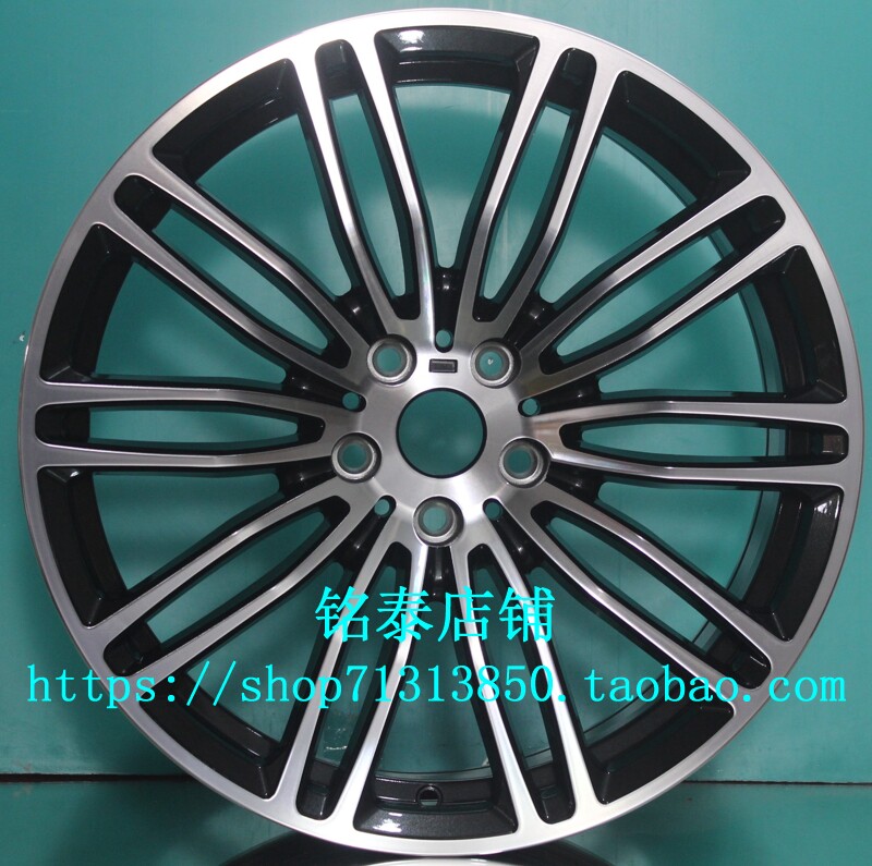 适用于宝马轮毂19寸5系18款原装车款全新铝合金胎铃宏普