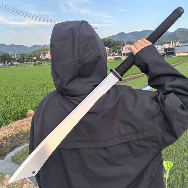 一体长刀剑真钢刀唐横刀绣春刀户剑