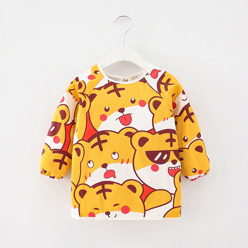 儿童罩衣防水纯棉宝宝吃饭反穿衣婴幼儿小老虎狮子王小熊恐龙围兜,童装/婴儿装/亲子装,反穿衣/罩衣,淘宝优惠券,粉丝福利购,淘宝优惠卷