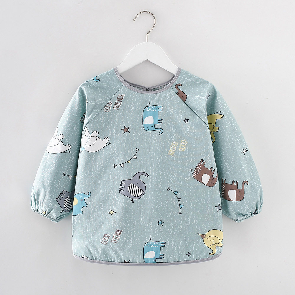 儿童罩衣防水纯棉宝宝吃饭反穿衣婴幼儿小象鸭子大象月亮火箭围兜,童装/婴儿装/亲子装,反穿衣/罩衣,淘宝优惠券,粉丝福利购,淘宝优惠卷