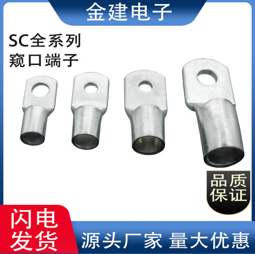SC95平方接线端子窥口线耳铜鼻子