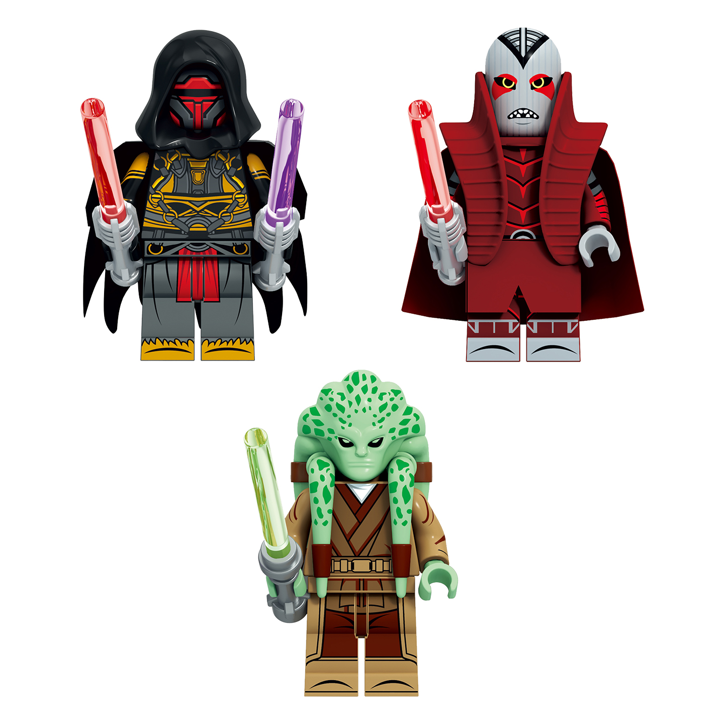 中国积木星球大战系列德索洛斯瑞文基特费斯托拼装积木玩具MB2001