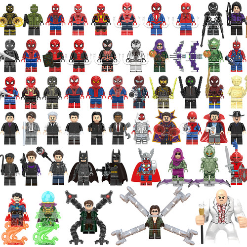 中国积木人仔神秘客积木玩具通用