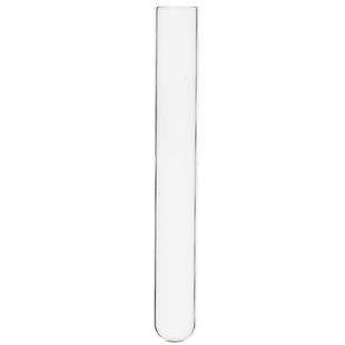 思齐 圆底透明玻璃试管 耐高温 实验室耗材 各种规格10mm12mm15mm18mm20mmRound Bottom Glass Test Tube