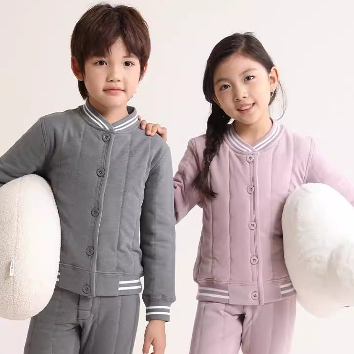 秋冬新款保暖内衣学生男女童大童外套加绒校服神器绵羊毛保暖套装,童装/婴儿装/亲子装,棉袄/棉服,淘宝优惠券,粉丝福利购,淘宝优惠卷
