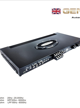 英国创世纪GENESIS GT5 （4X60W+1X275W） 五路功放 五声道