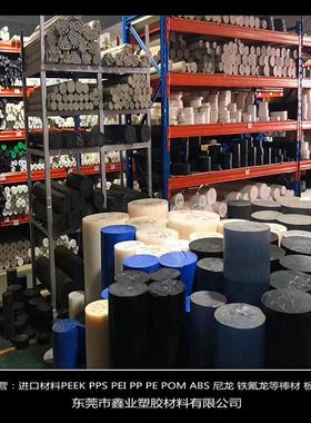 .【大直径圆棒】蓝色尼龙棒 PE 黑色PP白色POM ABS透明PC棒 PVC棒