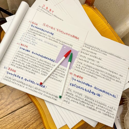 用A3纸背书太上头了真爽！