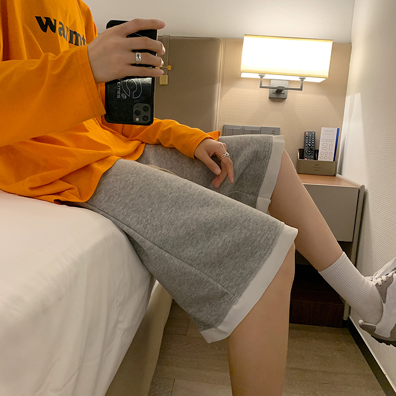 Simple and loose sweatpants, versatile running shorts, men's fashion