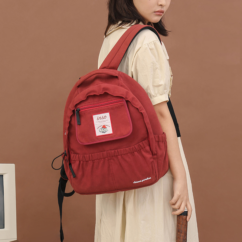 印树新款女夏学生书包校园