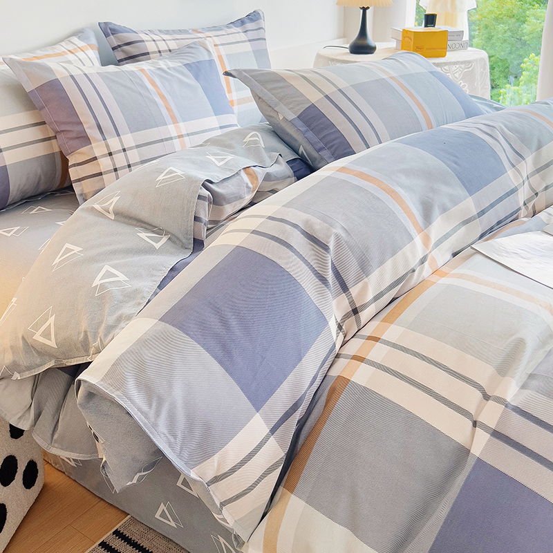 纯棉四件套全棉床笠件套床单被罩