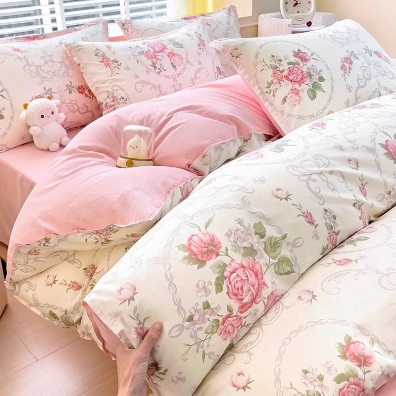 纯棉被套单件100%全棉单人被罩150x200x230双人180x220x240被单子