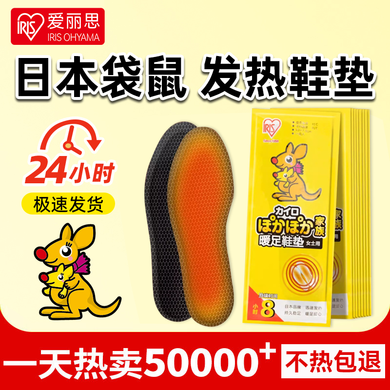 发热鞋垫爱丽思暖脚神器学生专用