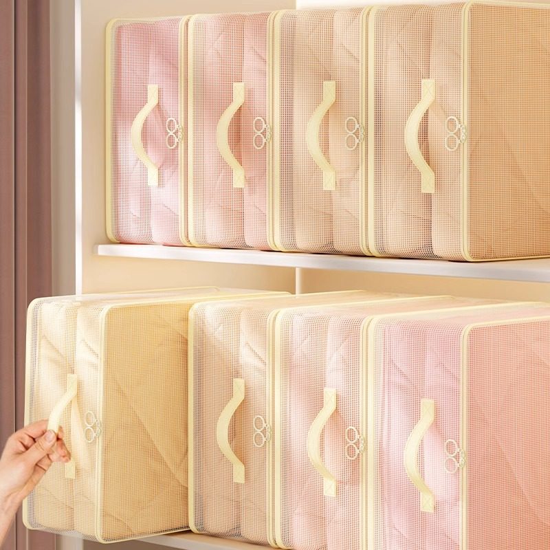 四件套收纳袋家用衣柜换季被子衣服羽绒被整理袋分格神器抽屉盒包,收纳整理,吸尘器收纳架/盒/袋,淘宝优惠券,粉丝福利购,淘宝优惠卷