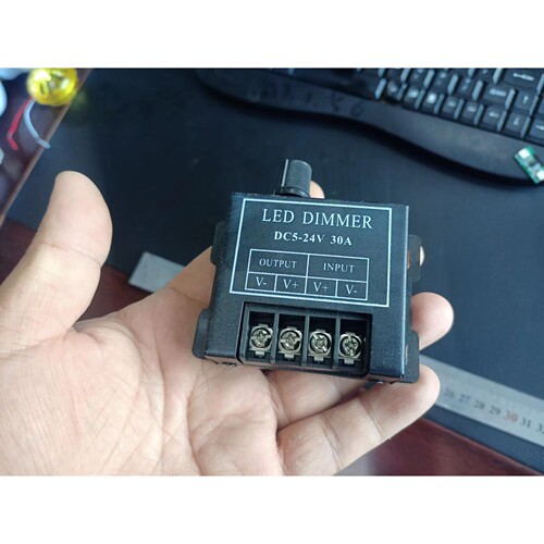灯光调节器 调光器 把灯光调暗 变光器 LED DIMMER DC5V-24V