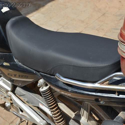 适用 轻骑铃木骏驰GT125摩托车坐垫套防水防晒坐皮通用皮革加厚