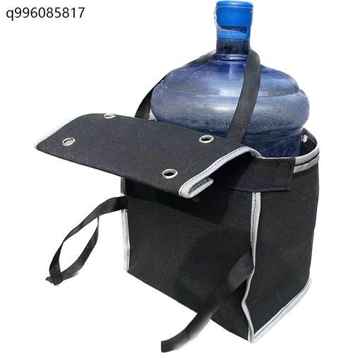 18.9L饮水机水桶送水袋摩托车电动车加厚帆布送水袋水桶包