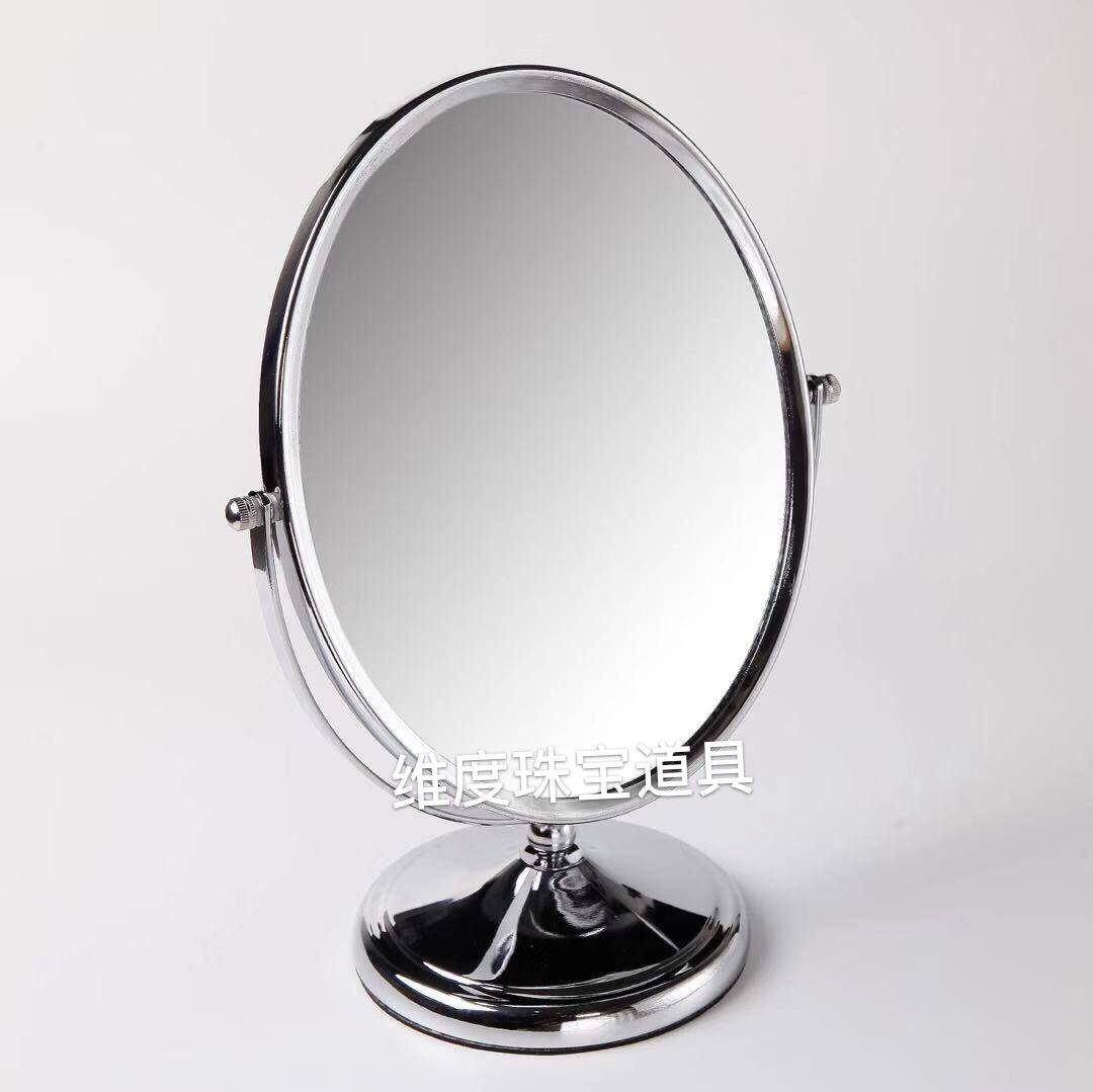 Jewelry store counter Dedicated mirror jewelry Desktop Double-sided mirror glasses sale Dressers Metal Mirrorin the Family/Personal Cleaning Tools , Personal care cleaning appliances , Comb/Portable with a mirror , Portable mirror  category - from Buy2taobao.com to provide professional Taobao agent buy service