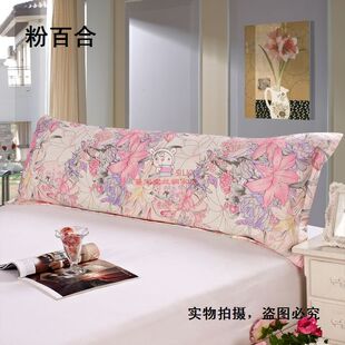 双面100桑蚕丝纯真丝双人长枕套枕皮床品120/150/180