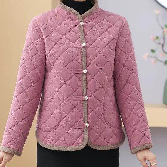 女装秋冬棉衣棉袄新款保暖加绒冬季外套棉服女加厚外穿