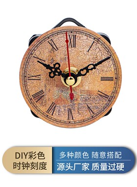DIY钟表模型小学教具学具数学儿童学习表盘机芯送时钟钟面教学钟