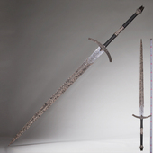 魔戒指环王剑阿拉贡全金属剑索伦戒灵王剑一比一周边模型未开刃