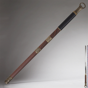 不良人唐横刀李星云武器天暗星COS道具国风周边埋鞘环首刀未开刃