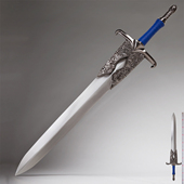 刺客信条起源刺客大剑巴耶克全金属双手剑1比1复刻cos道具未开刃