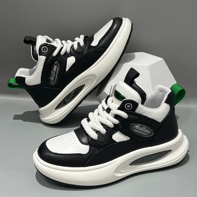 2025秋季新款牛皮小白鞋男