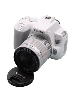 全新佳能200D2二代 100D 200D入门级单反相机学生数码高清旅游