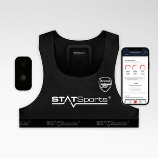 FC联名款 STATSPORTS 阿森纳 运动表现监控系统 Arsenal GPS