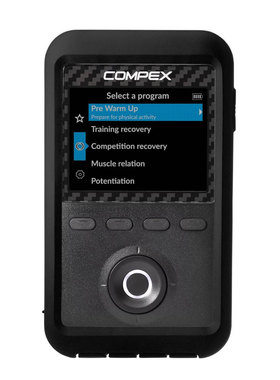 Compex Sport Elite 3.0 肌肉刺激器带 TENS 套件,10 个程序