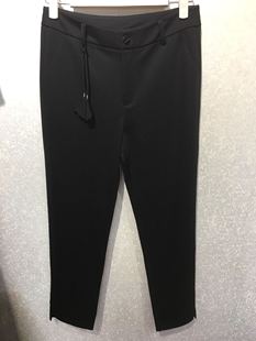 秋季杉帅女裤2963黑，板西裤。百搭，干练利索。