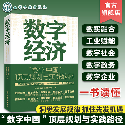 数字经济 数字中国顶层规划与实践路径 一本书读懂数字经济发展态势 数字经济战略发展 企业数字化转型知识读物 5G大数据创业转型