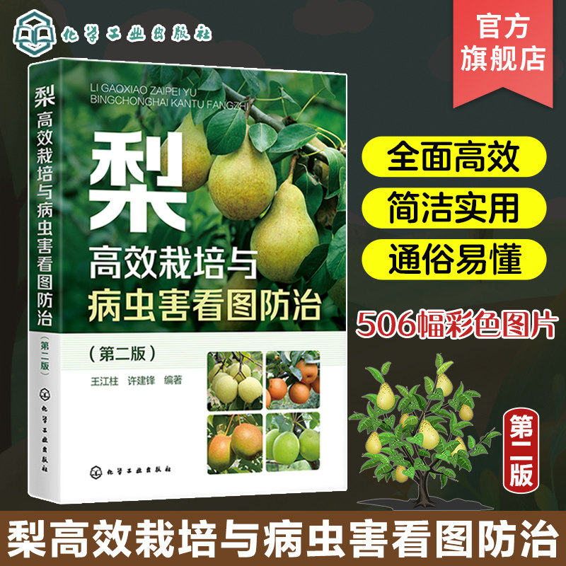 梨高效栽培与病虫害看图防治 第二版 王江柱 高标准建设梨园 土肥水管理整形修剪花果管理 低效梨树高接改造 梨树种植合作社参考