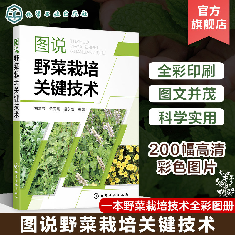 图说野菜栽培关键技术 刘淑芳 野菜栽培技术 野菜特点资源现状及发展前景栽培设施 农林院校相关专业师生阅读 野菜种植者参考高性价比高么？
