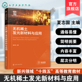 稀土固体发光材料晶体结构制备方法 稀土离子发光基本原理 无机稀土发光新材料应用图书籍 夏志国 无机稀土发光新材料与应用