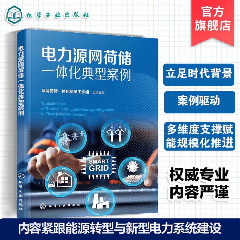 电力源网荷储一体化典型案例 新型电力系统专业技术 源网荷储协同规划 运行控制与优化调度 新能源消纳与智慧电网工程实践参考书籍