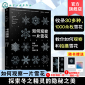 自然天气气象科普百科读物 赠明信片 形成形态摄影实拍图鉴书 隐秘之美 微距摄影拍摄技巧一本通 如何观察一片雪花 探索冬之精灵