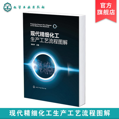 现代精细化工生产工艺流程图解 500种精细化工产品生产工艺流程及流程图 精细化工产品工艺设计的b备书籍 精细化工等专业参考书籍