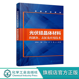 单晶硅多晶硅太阳能电池生产技术工艺书籍 光伏硅晶体材料 表征及应用技术贾铁昆 制备 高校太阳能光伏产业硅材料技术专业教材书