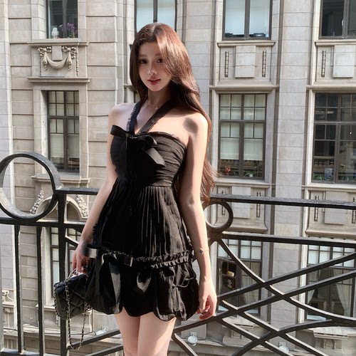 LINBOUTIQUE中古挂脖连衣裙