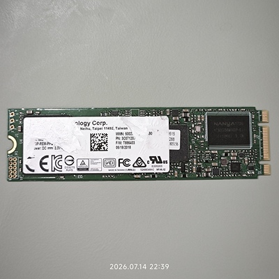 二手拆机LITEON/建兴 256GB m.2 SATA协议NGFF 2280固态硬盘ssd